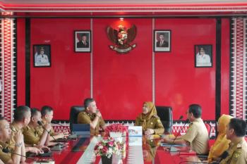 Audiensi Antar Kepala Daerah di Provinsi Lampung Bahas Penanganan Banjir Jangka Panjang