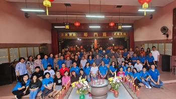 Antusias Perkumpulan Keluarga Besar Marga Thung (ç«¥ï¼‰Indonesia , Lampung Gelar Perayaan Chun Ji dalam Balutan Semangat Cinta Budaya