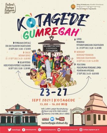 Ini Rangkaian Acara Festival Budaya Kotagede 