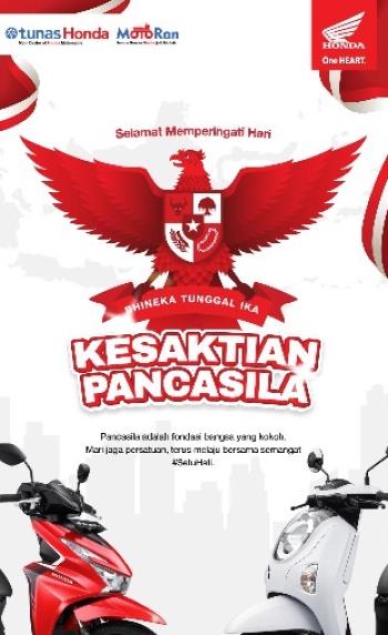 Astra Motor Natar Peringati Hari Kesaktian Pancasila dengan Promo Spesial Honda BeAT & Scoopy   