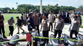 Dalam 19 Hari, Polda Lampung Ringkus 95 Tersangka Kejahatan, Senpi Rakitan Hingga Granat Disita