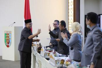 DPRD Provinsi Lampung Meminta Pemerintah Meningkatkan Bantuan Keuangan Untuk Partai Politik