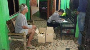 Operasi Pekat Kulon Progo, Polisi Sita Ratusan Botol Miras