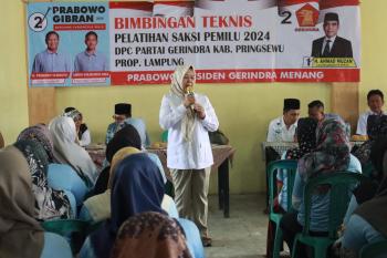 Elly Wahyuni Gelar Pembekalan Dan Pelatihan Kepada Ratusan Saksi