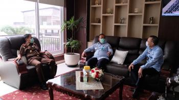 Kejati Lampung Terima Kunjungan PLT. Kakanwil Kemenkumham Lampung