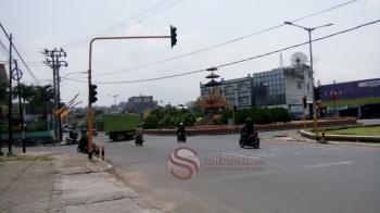 Lapor! Lampu Merah di Jalan Pattimura Tidak Berfungsi 