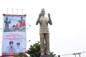 Patung Ir Soekarno Bandar Lampung, Ini dia Maknanya 