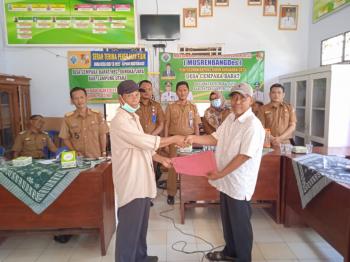 Musrenbang dan Serah Terima Pekerjaan Fisik Desa Cempaka Barat RKPDes Tahun 2023
