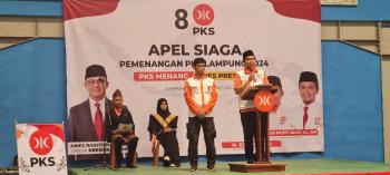Ketua DPW PKS Lampung Ahmad Mufti Salim : Kemenangan Itu Harus di JemputÂ 