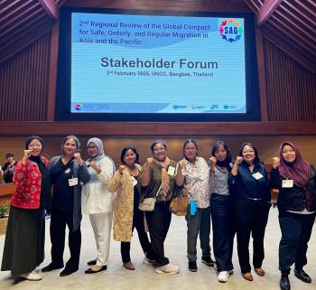 Solidaritas Perempuan Sebay Lampung Beri Intervensi dan Sejumlah Rekomendasi Pada Pertemuan Stakeholder Tingkat Internasional di UNCC Bangkok