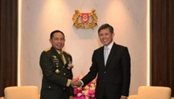 TNI bangun kerja sama bidang pertahanan dengan militer Singapura