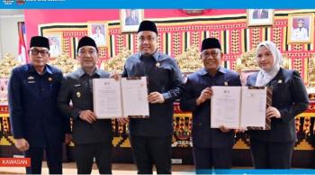 DPRD Lamsel Sampaikan Rekomendasi LKPJ 2025, Dermaga Bom Magkrak Disorot
