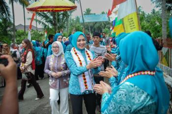 Desa TAPIS Hadir di Tanggamus, PKK Provinsi Lampung Dorong Kesejahteraan dari Akar Desa