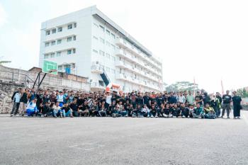 Tunas Dwipa Matra Tanamkan Budaya #Cari_Aman kepada 250 Rider dalam Kegiatan Supraphoria