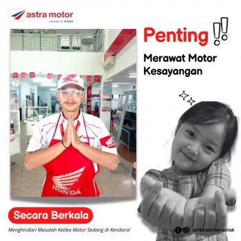 Pulang Mudik Waktunya Service di AHASS Astra Motor Natar