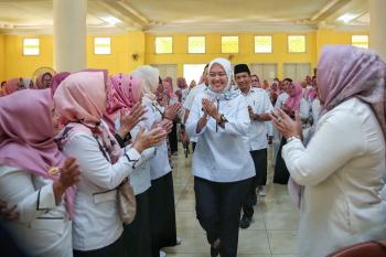 Wagub Chusnunia Chalim Hadiri Deklarasi dan Sosialisasi Sekolah Ramah Anak Tahun 2022 di Lampung Timur