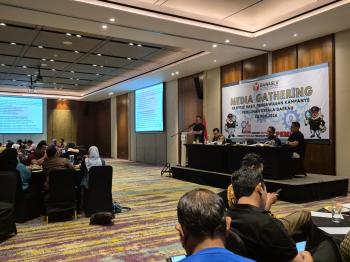 Bawaslu Provinsi Lampung Mengajak Media di Lampung Untuk Sama - sama Mengawal Pilkada 2024 
