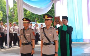 Rotasi Jabatan di Polresta Bandar Lampung, Kapolsek Panjang Berganti