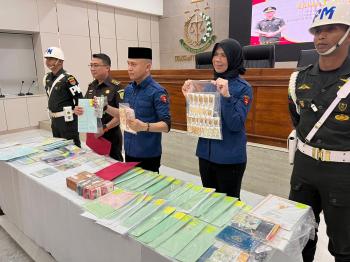 Kejati Lampung Kembalikan Kerugian Negara Rp122,58 Miliar dari Kasus Korupsi PT LEB