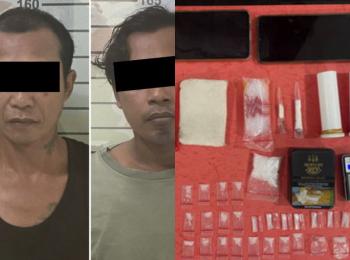 28 Paket Sabu Siap Edar Disita, Dua Pria di Lampung Utara Ditangkap