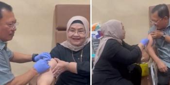 Dua Menteri Kesehatan Terlibat Saling Suntik