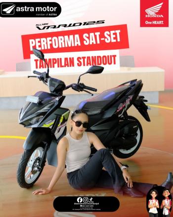 All New Vario 125: Solusi Berkendara ‘Sat-Set’ dengan Tampilan Standout di Astra Motor Imam Bonjol