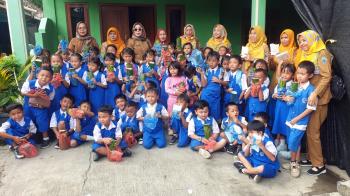 Program P5, TK Negeri Pembina Kalianda Kunjungi Pabrik Tempe