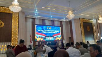 Rilis Akhir tahun, Polda Lampung Catat 11.954 Kasus Kejahatan Sepanjang 2025