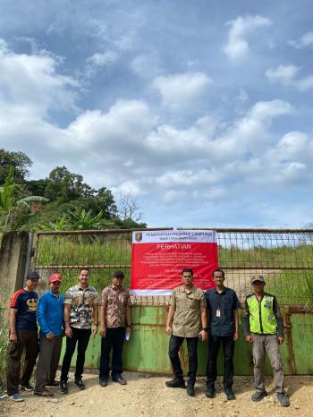 Jejak Tambang Ilegal Terungkap: Polda Lampung Selidiki Biang Banjir di Kota