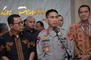 Kapolda Lampung : Insan Media Menjadi Penyemangat di Hari Pertama Menjadi Kapolda Lampung 