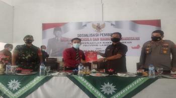 Ketua DPRD Lampung Sosialisasi PIP dan Wasbang