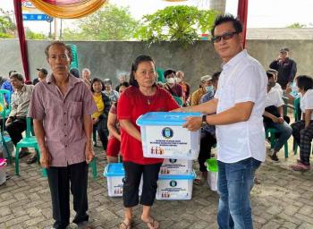 Kembang Lampung Bagikan 170 Paket Sembako di Bulan Suci RamadanÂ 