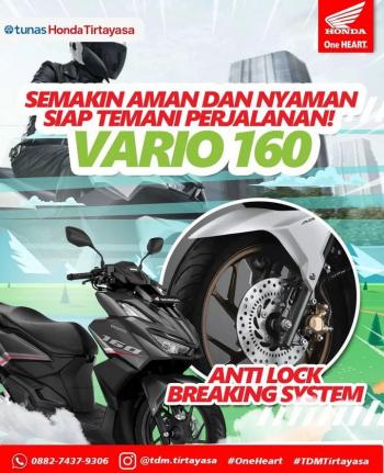 Vario 160 Siap Temani Perjalanan 