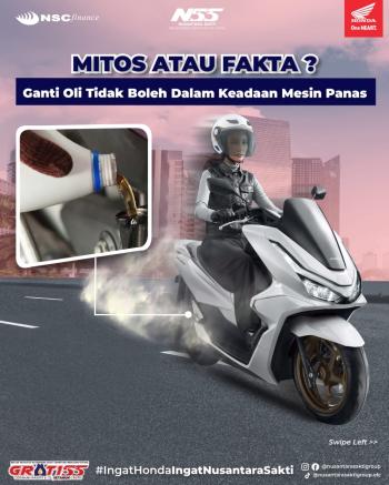 Mitos Atau Fakta Ganti Oli Tidak Boleh Dalam Keadaan Mesin Panas ala Nss Pringsewu