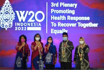 Women20 Gelar Pertemuan ke-3 di Banjarmasin Serukan Kesetaraan Gender di Bidang Kesehatan