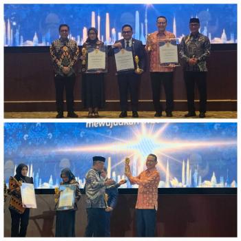 Fachmi Idris Terima Penghargaan Life Achiesement di KORPRI Award