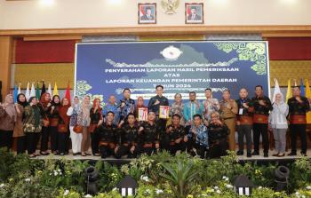 Pemkab Lampung Selatan 9 Tahun Berturut-turut Raih Opini WTP dari BPK   