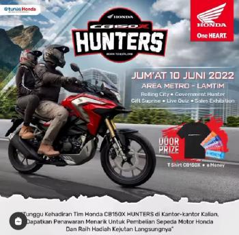 Tunas Honda dan Jaringannya NSS Kedaton Mengadakan CB150X Hunters