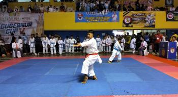 1.300 Atlet Berlaga di Kejurprov Karate Gubernur Cup V Lampung