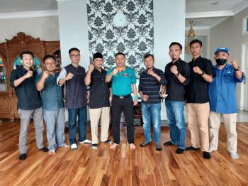 SMSI Lambar Silaturahmi Dengan Bupati Parosil Mabsus