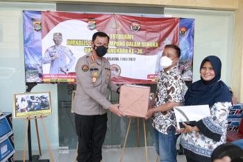 Jurnalis Saibumi.com Raih Juara Lomba Foto Polda Lampung 