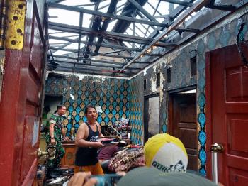 Lebaran Idul Adha, Satu Rumah di Kelurahan Sukajawa Baru Terbakar 