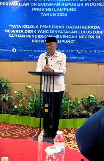 Temukan 15.664 Ijazah Peserta Didik Menengah Negeri di Lampung, Ini Rekom Ombudsman