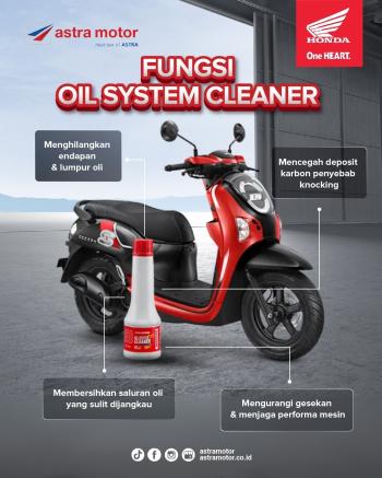 Astra Motor Ajak Konsumen Jaga Performa Mesin dengan Oil System Cleaner