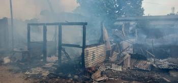 Kebakaran di Pasar Tempel Pabrik Karet, Ini Kata Bhabinkamtibmas