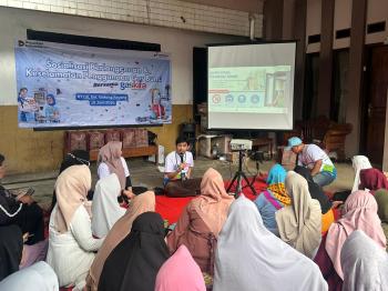 Kembali Hadir, PGN Lampung Beri Edukasi Keamanan Penggunaan Gas Bumi di Warga Gotong Royong.