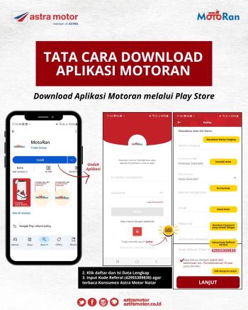 HONDA Permudah Pembelian Motor Honda Melalui Aplikasi Motoran: Kini Beli Motor Semudah Sentuhan Jari!
