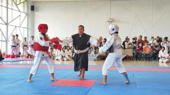 Shorinji Kempo Dipertandingkan Dalam Porseni Politeknik di Banjarmasin 