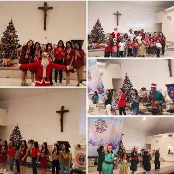 Semangat PDPKK St. Lucia  Paroki Kristus Raja Katedral Gelar Perayaan Natal Bersama 2024