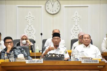 Ke DPR RI, Gubernur Mirza Perjuangkan Aspirasi Petani Singkong Lampung   